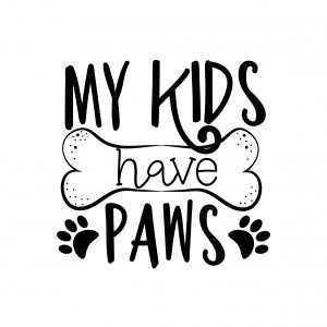 my kids have paws