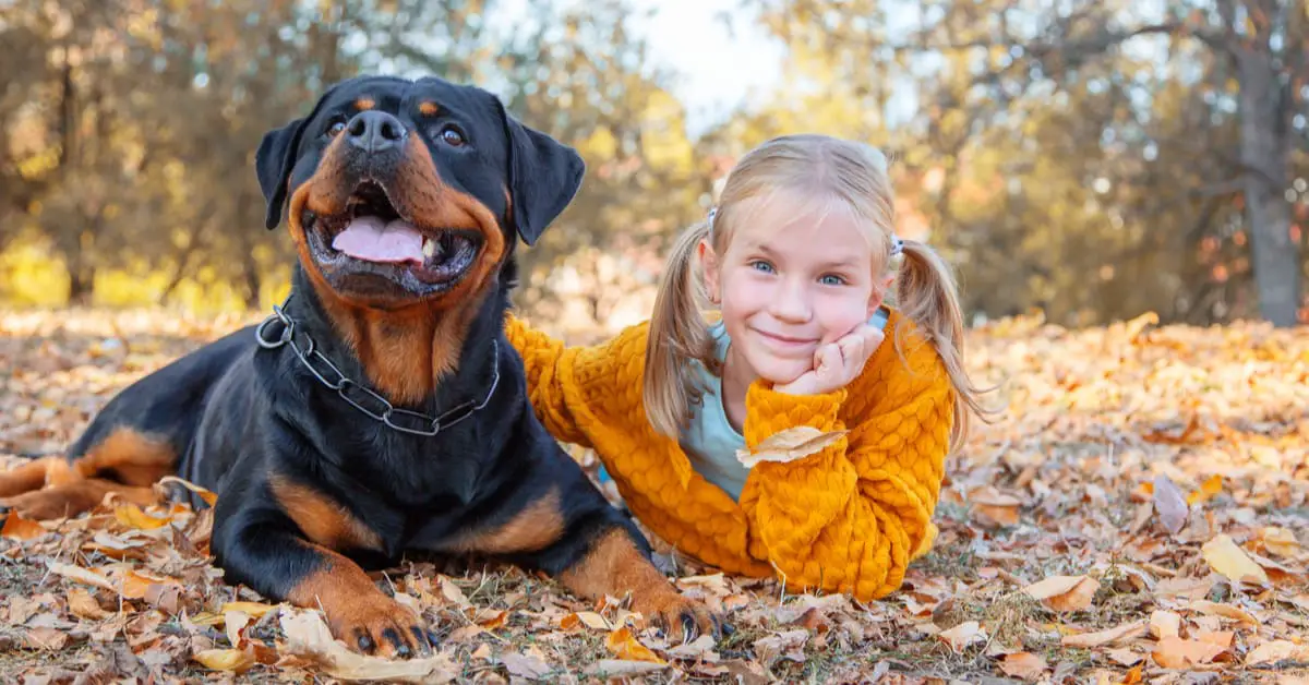 Are Rottweilers Good With Kids_
