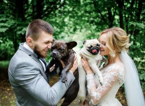 pugs and couple