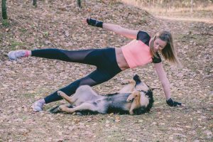 outdoor fitness dog
