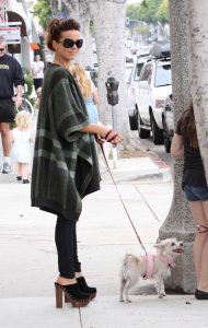 kate beckinsale and dog