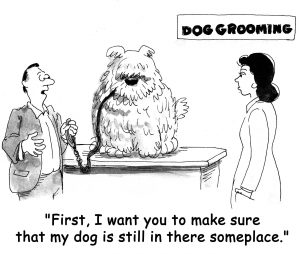 dog doctor vet cartoon