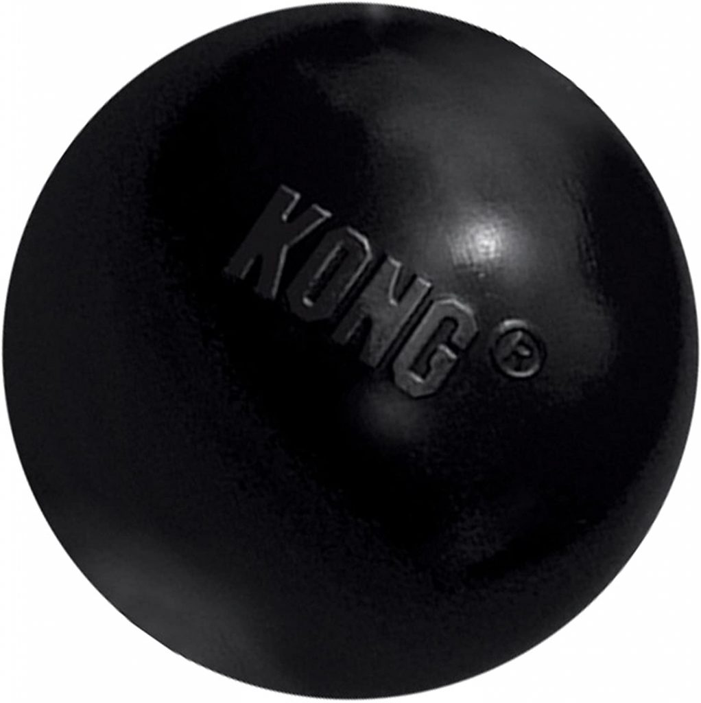 KONG Extreme Ball Durable Rubber Dog Toy for Power Chewers