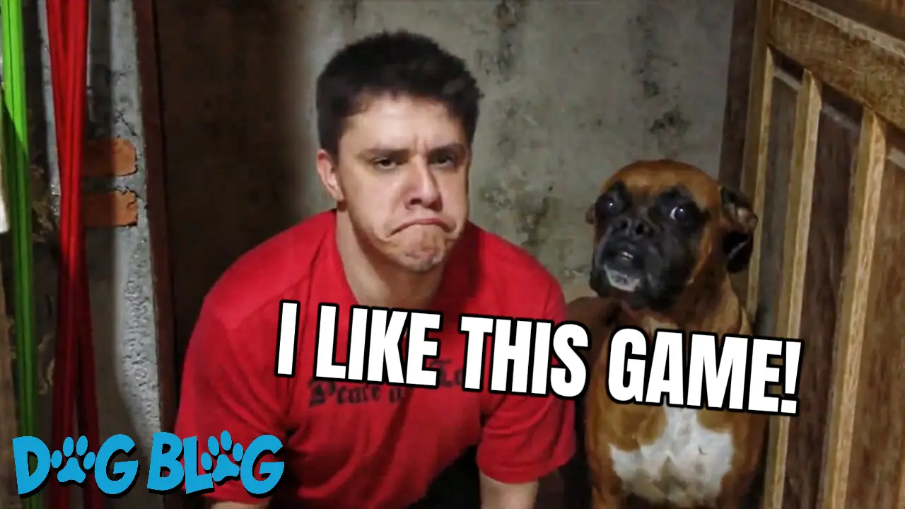 dad acts like a dog