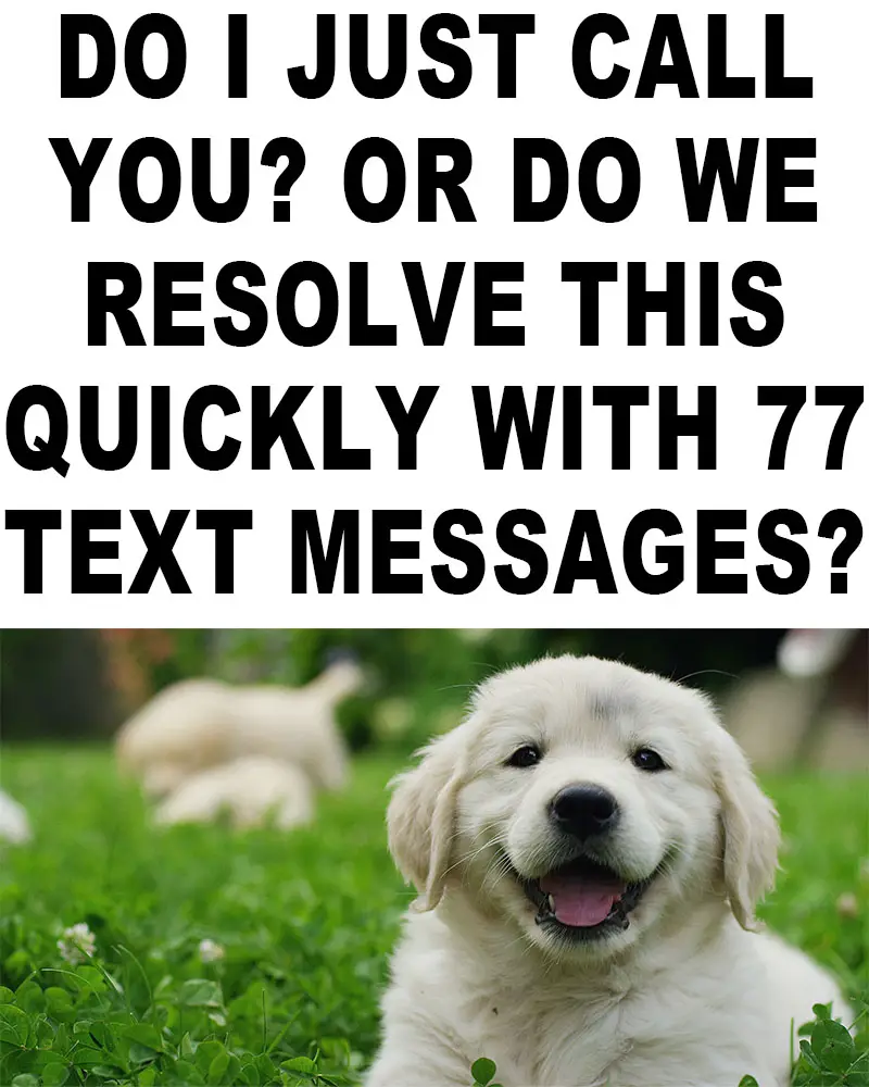 text messages